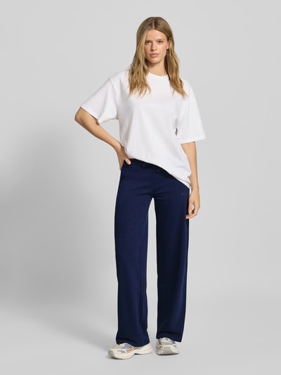 Review Sweatpants mit elastischem Bund Marine 1