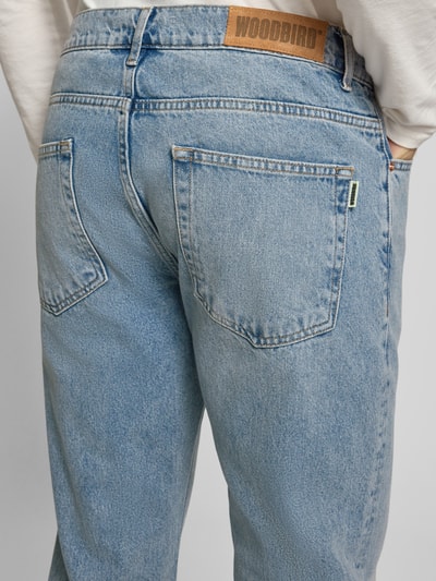 WOODBIRD Jeans mit 5-Pocket-Design Modell 'Doc' Hellblau 3