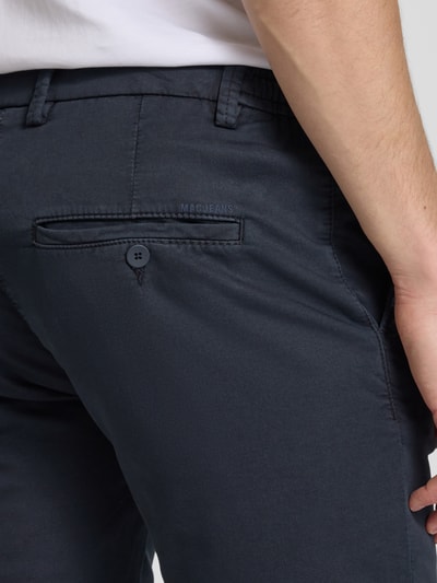 MAC Regular Fit Shorts mit Tunnelzug Marine 3