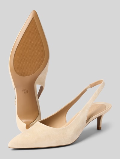 Lauren Ralph Lauren Pumps mit Pfennigabsatz Modell 'LOLAH II' Sand 4