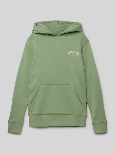 Billabong Hoodie mit Label- und Statement-Print Modell 'FOUNDATION PO' Schilf 1