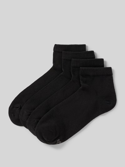 s.Oliver RED LABEL Socken aus Baumwoll-Mix im 4er-Pack Black 1
