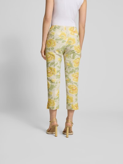 Kenzo Stoffhose mit Bundfalten GELB 5