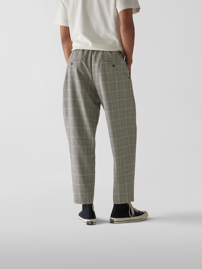 Marni Jogpants mit Glencheck-Muster Mittelgrau 5