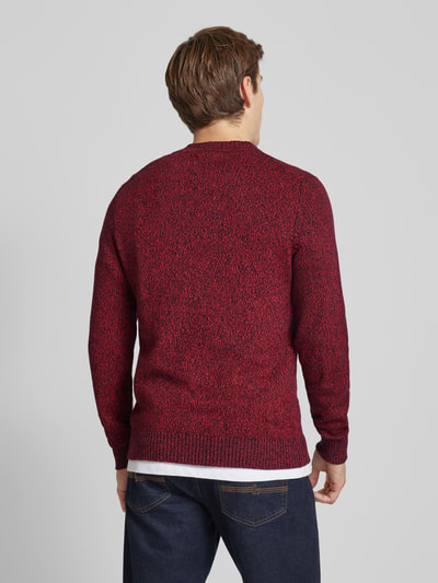 s.Oliver RED LABEL Regular Fit Strickpullover mit Logo Rot 5