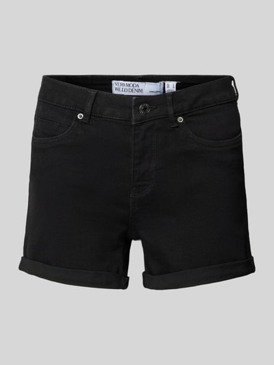 Vero Moda Jeansshorts mit Eingrifftaschen Modell 'LUNA' Black 2