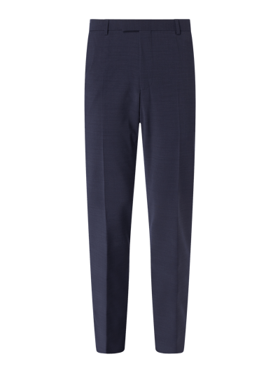 Strellson Slim Fit Anzughose mit Bügelfalten 'Flex Cross' Marine 1