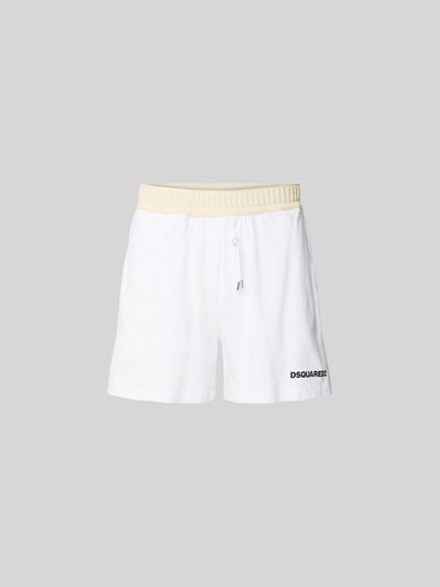 Dsquared2 Shorts mit Label-Detail Weiss 1