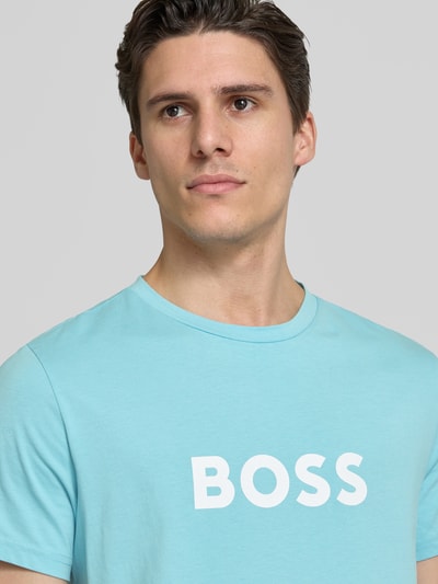 BOSS T-Shirt mit Label-Print Ocean 3