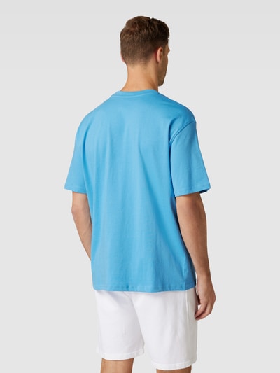 MCNEAL T-shirt met labeldetails Blauw - 5