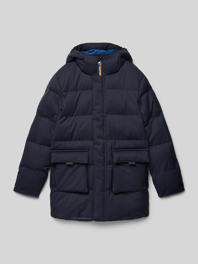 Killtec Steppjacke mit Kapuze Marine 1