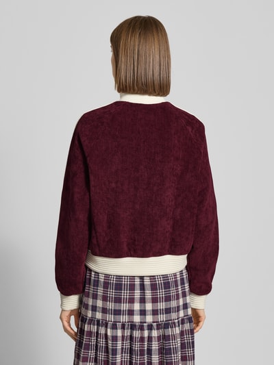 adidas Originals Jack met opstaande kraag en tweewegsritssluiting Bordeaux - 5