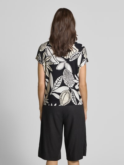 s.Oliver RED LABEL Relaxed Fit T-Shirt aus Viskose-Mix Black 5