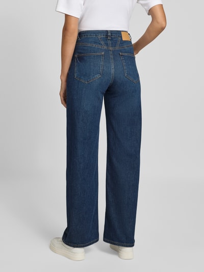 Tom Tailor Wide Leg Jeans aus Baumwoll-Mix Modell 'MADINA' Jeansblau 5