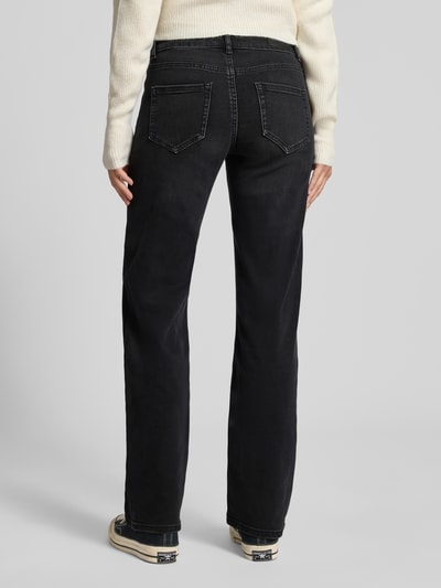 Only Wide Leg Jeans aus Baumwoll-Mix Modell 'BLUSH' Black 5