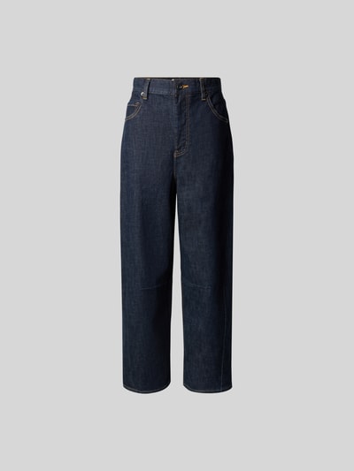 Self-Portrait Balloon Fit Jeans mit Stretch-Anteil Dunkelblau 2