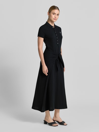 Polo Ralph Lauren Regular Fit Freizeitkleid aus Baumwoll-Mix Black 1