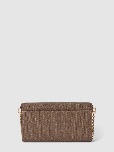 MICHAEL Michael Kors Clutch met labelapplicatie, model 'MONA' Goud gemêleerd - 4