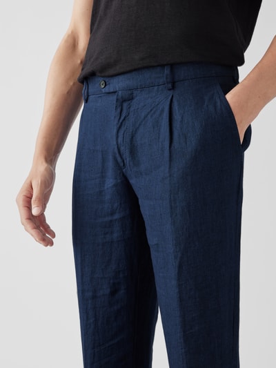 Lardini Anzug mit Reverskragen Jeansblau 6