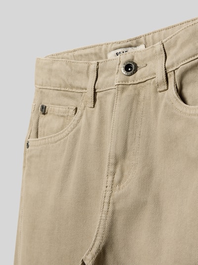 Garcia Straight Leg Jeans im 5-Pocket-Design Modell Beige 2