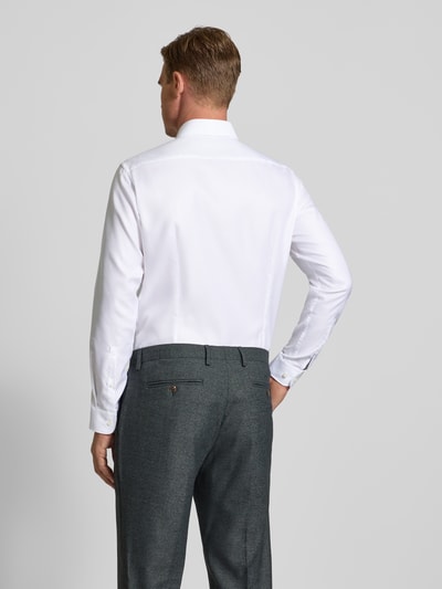 Jake*s Regular Fit Business-Hemd mit Kentkragen Weiss 5