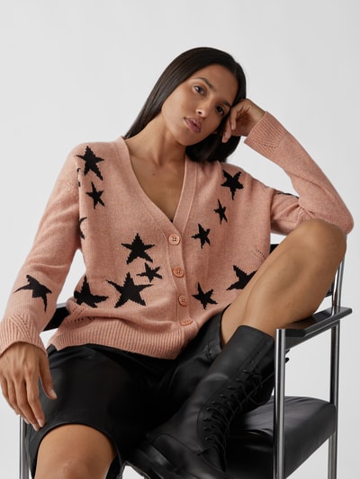 Zadig u0026 Voltaire Cardigan aus Kaschmir (hellrosa meliert) online kaufen