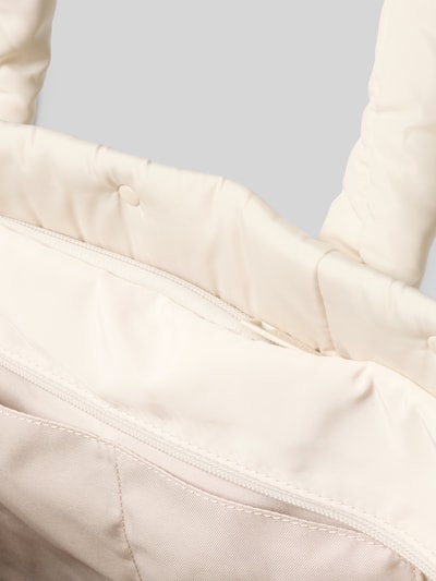 Hey Marly Handtas met labelpatch, model 'Cool Buddy' Ecru - 5