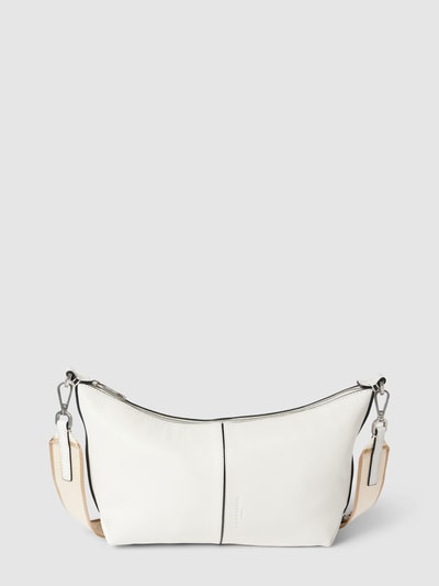 LIEBESKIND BERLIN Crossbodytas van leer met labeldetail Offwhite - 2