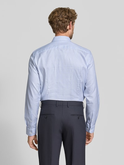 Jake*s Slim Fit Businesshemd aus reiner Baumwolle Hellblau 5