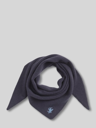 Tommy Hilfiger Schal aus Woll-Kaschmir-Mix Marine 1