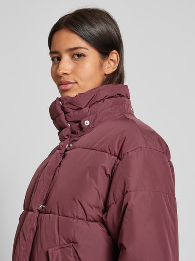 mbyM Jacke mit Kapuze Modell 'Mishal' Bordeaux 3