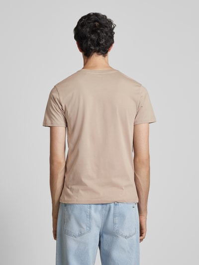 Alpha Industries T-shirt van zuiver katoen Zand - 5