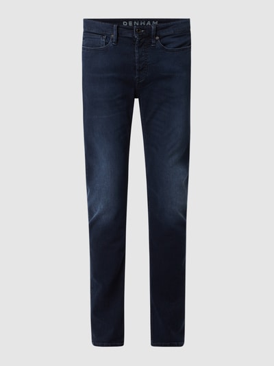 DENHAM Skinny fit jeans met stretch, model 'Bolt' Donkerblauw - 2