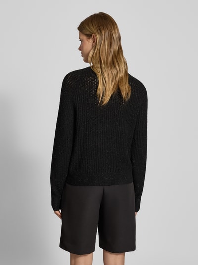 adidas Originals Gebreide pullover met labeldetail Zwart - 5