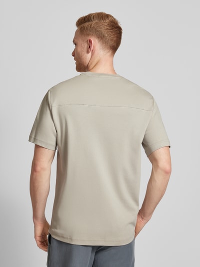 CK Calvin Klein T-shirt met labeldetail Beige - 5