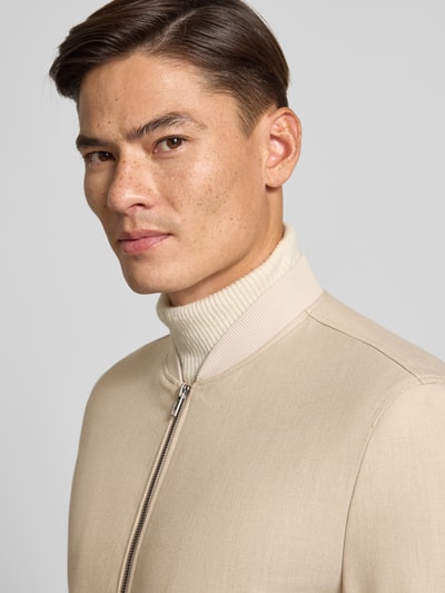 MCNEAL Kurtka z prążkowanymi wykończeniami Beżowy 3