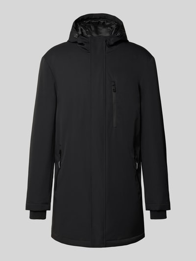 MCNEAL Mantel mit Kapuze Black 2