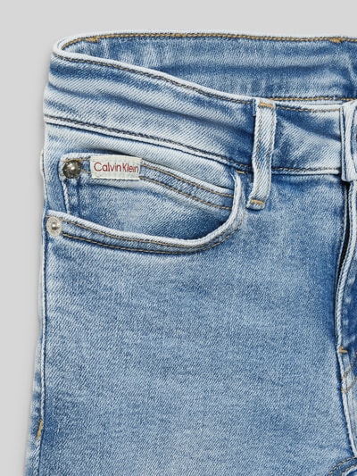 Calvin Klein Jeans Jeansy rozkloszowane z 5 kieszeniami Niebieski 2