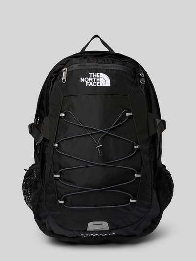 Produktfoto, Rucksack mit Label-Stitching Modell 'BOREALIS CLASSIC' von The North Face, schwarz, Hauptfach mit Reißverschluss, Seitenfächer, verstellbare Schulterriemen, sportliches Design, glatte Oberfläche, Maße: 36x50x16 cm, Länge Schulterriemen: 64 cm.