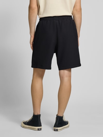 REVIEW Shorts mit elastischem Bund und Tunnelzug Black 5