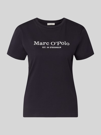 Marc O'Polo Regular fit T-shirt van puur katoen Marineblauw - 2