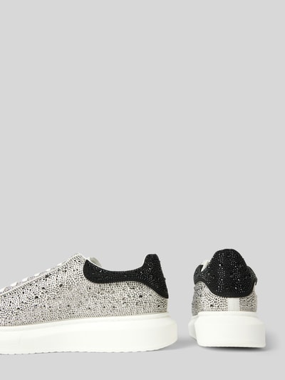 Steve Madden Sneaker mit Schnürverschluss Silber 2