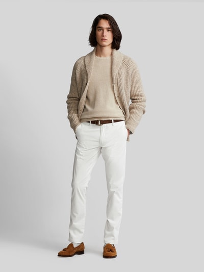 Polo Ralph Lauren Chinosy o kroju slim fit z mieszanki bawełny Piaskowy 1