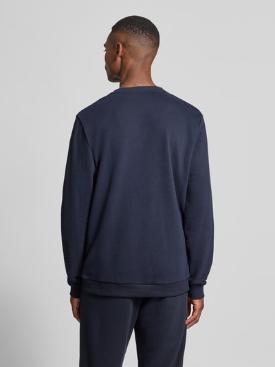 Tommy Hilfiger Bluza o kroju regular fit z mieszanki bawełny Granatowy 5