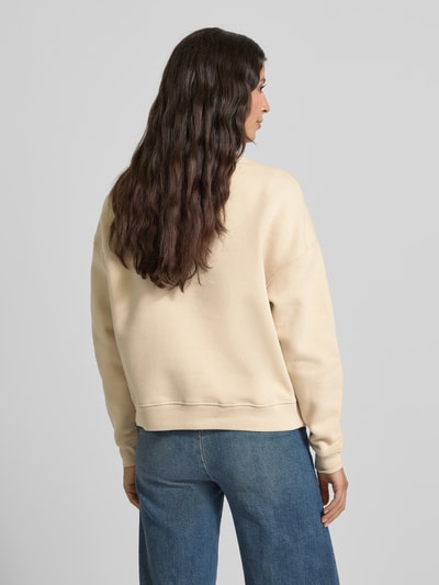 Weekend Max Mara Regular fit sweatshirt van katoenmix, model 'GERBA' Beige - 5