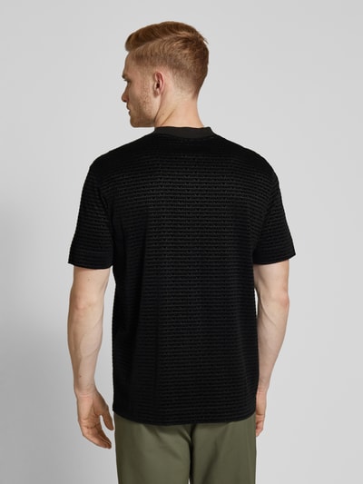 Emporio Armani T-Shirt mit Label-Print Black 5