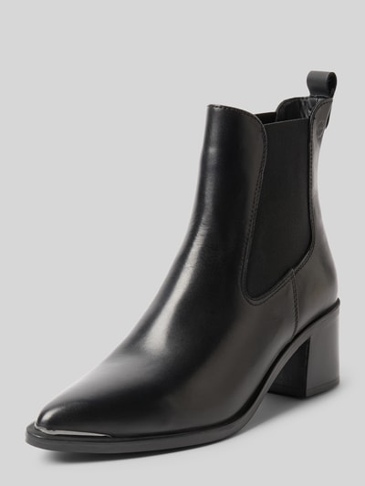 Tamaris Chelsea boots van echt runderleer Zwart - 1