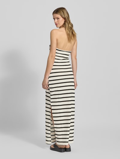 Only Fließendes Strickkleid aus Baumwoll-Mix Modell 'HALIA' Offwhite 5