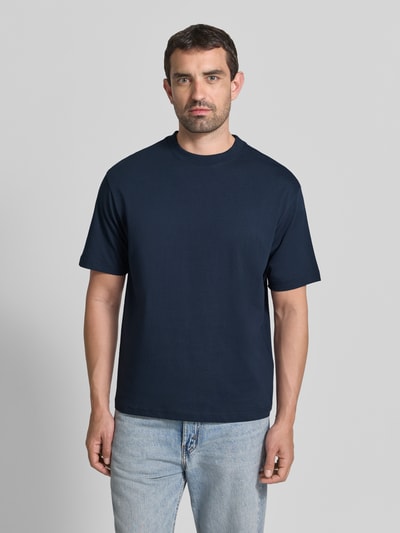 MCNEAL regular fit T-shirt met ronde hals Donkerblauw - 4