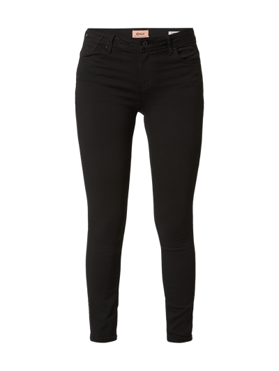 Only Skinny Fit Jeans aus Baumwolle  Black 2